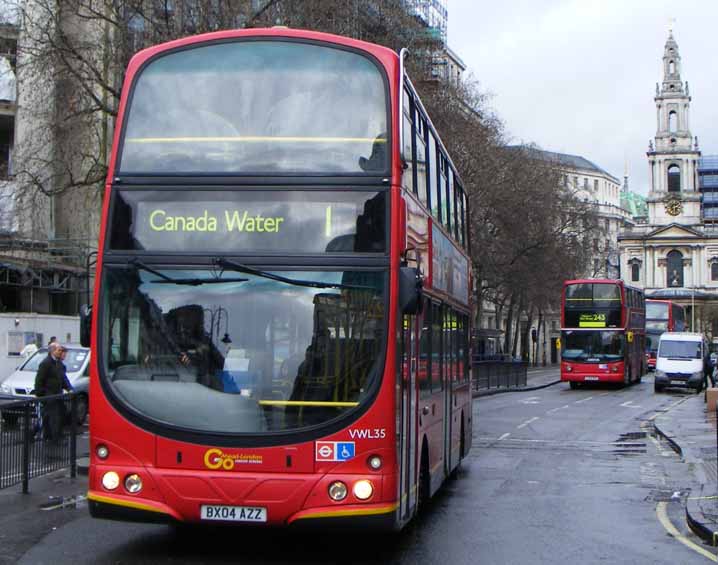 London General Volvo B7TL Wright VWL35